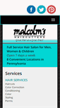 Mobile Screenshot of malcolmshair.com